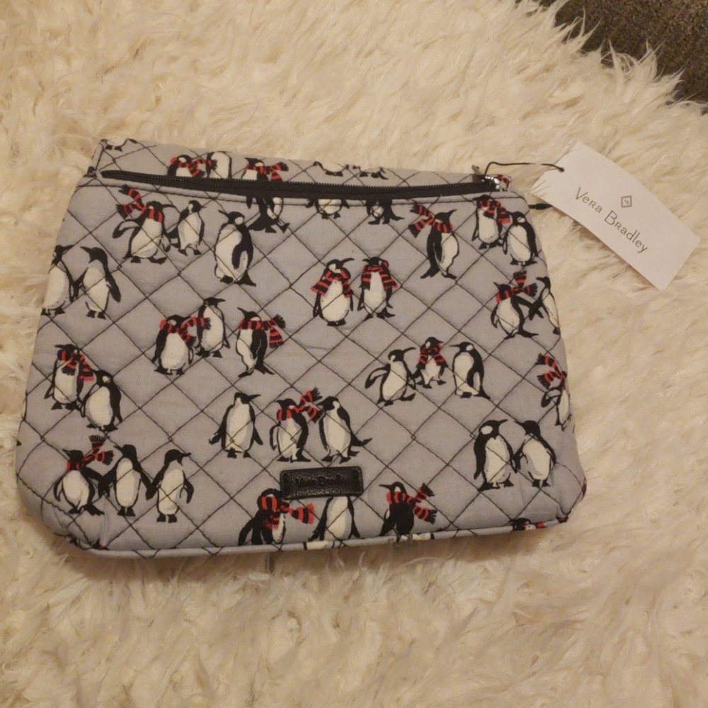 Brush and cosmetic vera Bradley case